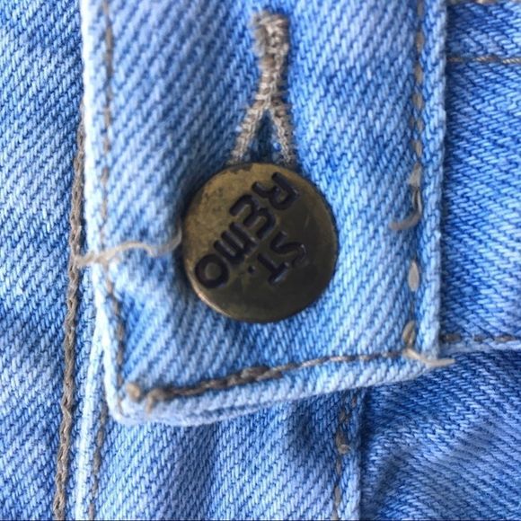 Vintage Light Blue Denim Midi Skirt - Picture 7 of 7